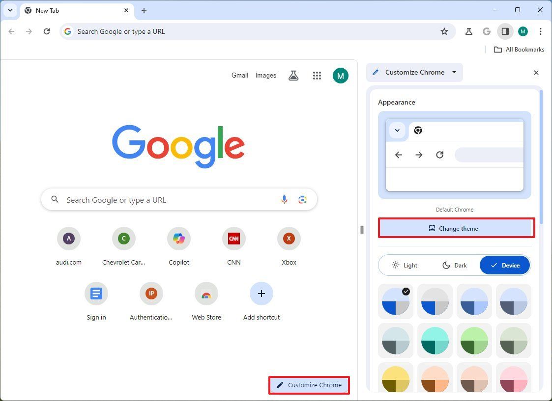 How to create ai themes for chrome on windows 11 ultimatepocket